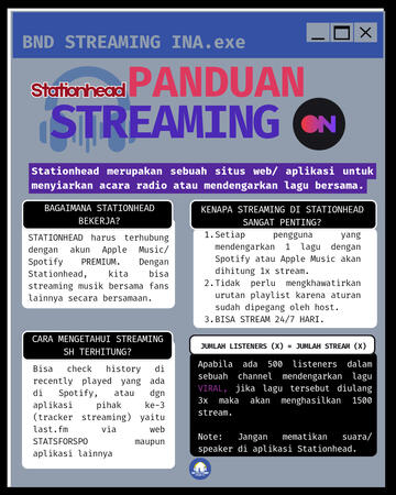 Panduan Stationhead #1